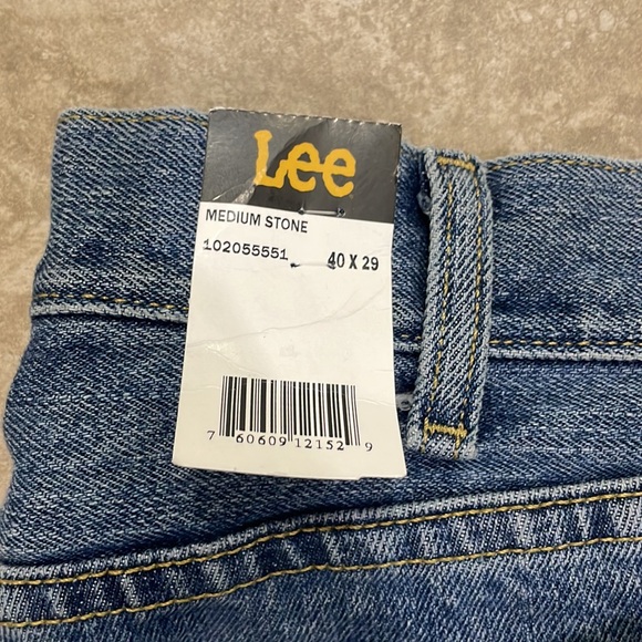 Lee Men’s Relaxed Fit Straight Leg Jeans Sz‎ 40 x 29 - Picture 4 of 12